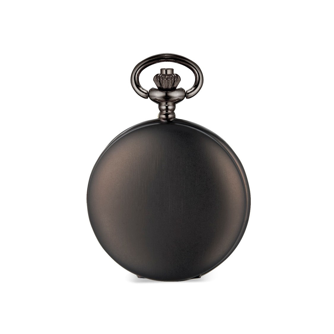 Brushed Gunmetal Pocket Watch